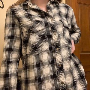 Black and White Flannel